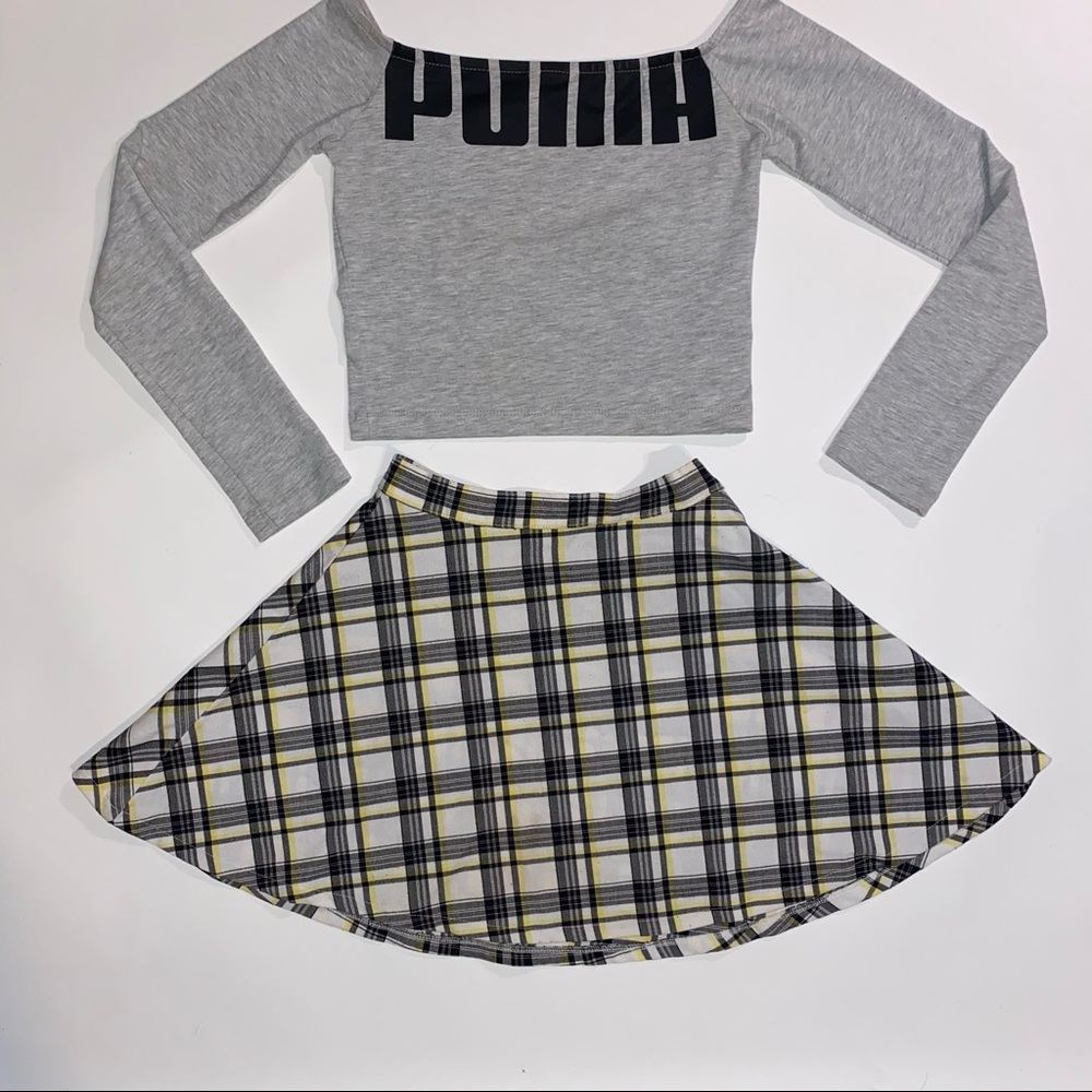 Puma crop top -never worn!